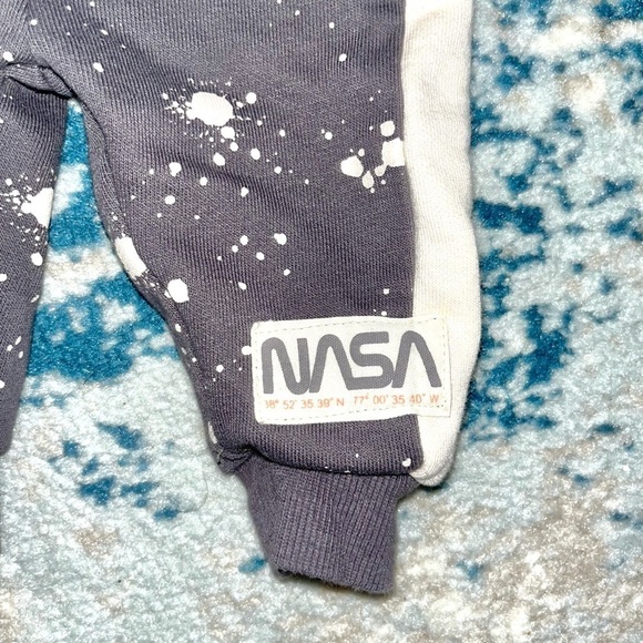 NASA X Primark Baby Hoodie Jogger Set Size 0-3 Months‎ - Picture 5 of 6